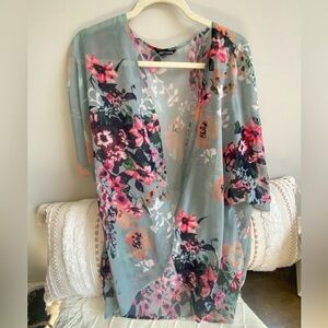 Floral Kimono Cardigan